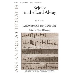 Rejoice in the Lord Alway