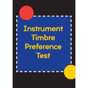 Instrument Timbre Preference Test - Kit
