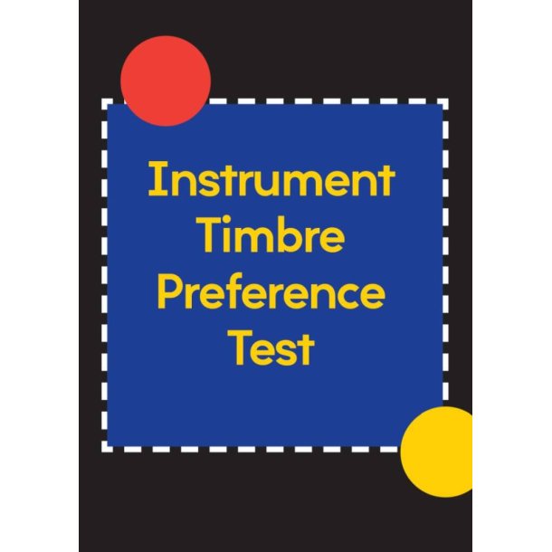 Instrument Timbre Preference Test - Kit