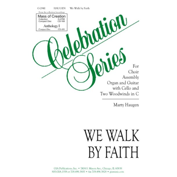 We Walk by Faith : 2 C instruments, cello