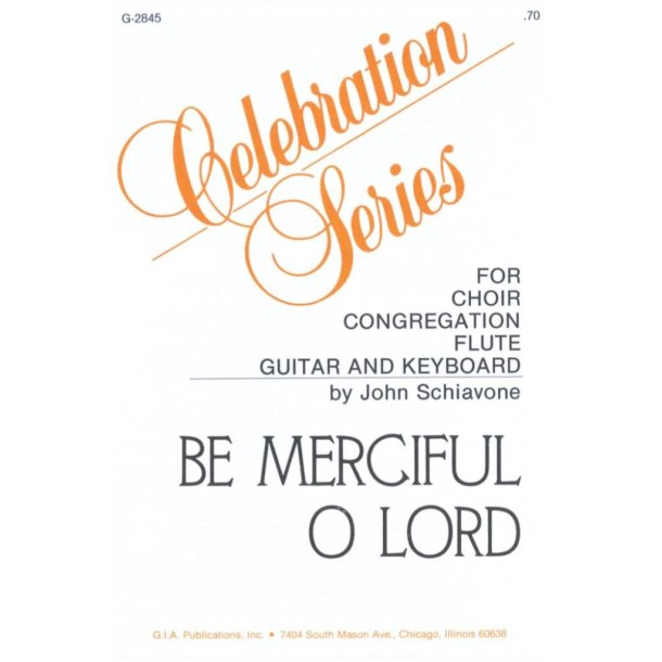Be Merciful, O Lord