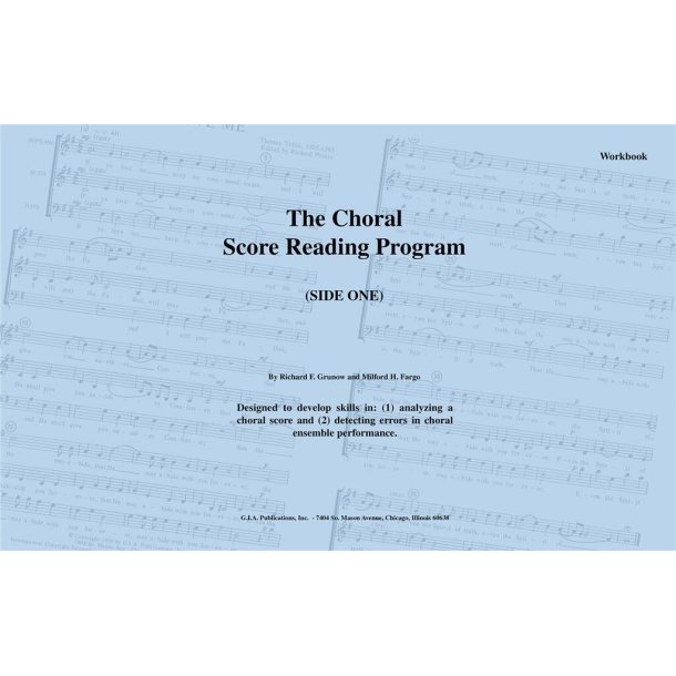 Choral Score Reading Program CD