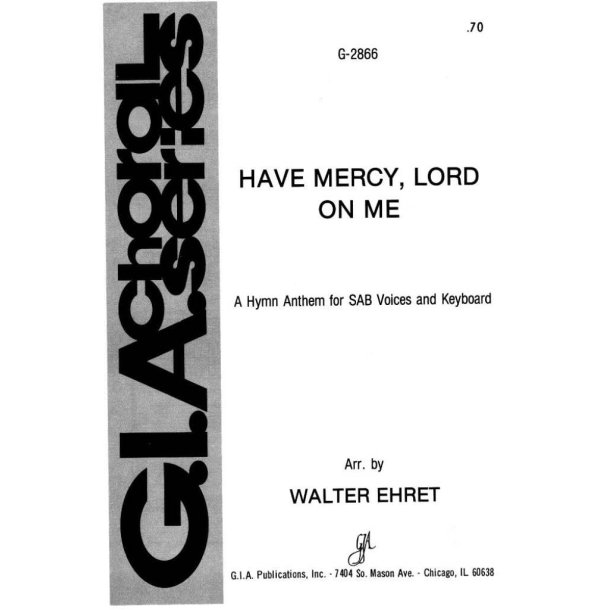 Have Mercy, Lord, on Me
