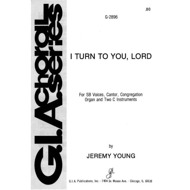 I Turn to You, Lord