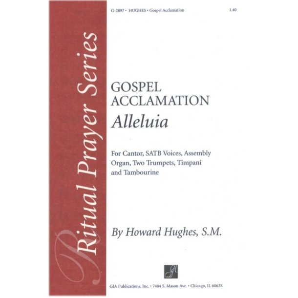 Alleluia-Gospel Acclamation : Timpani and Tambourine, 2 Bb Trumpets
