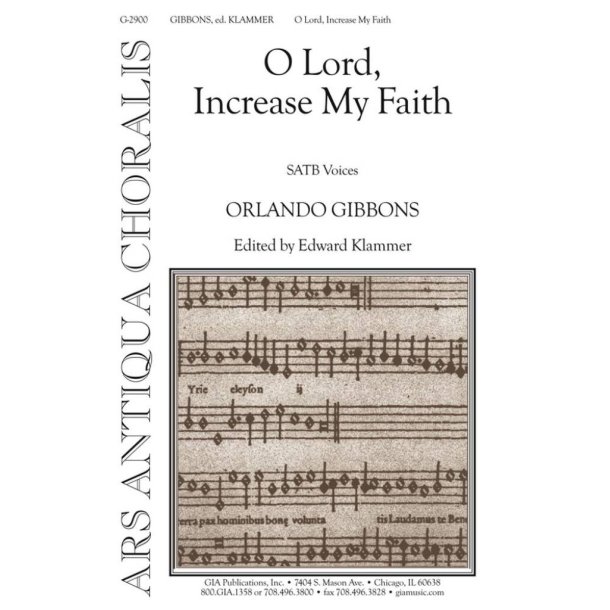 O Lord, Increase My Faith
