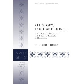 All Glory, Laud and Honor : 10 Handbells, Percussion - Tambourine