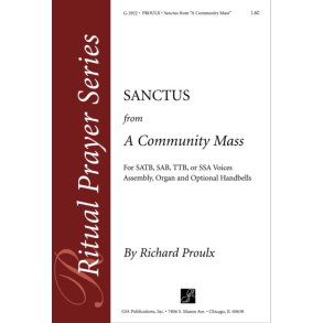 Sanctus from Community Mass : 4 Handbells