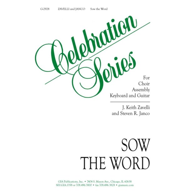 Sow the Word : Guitar