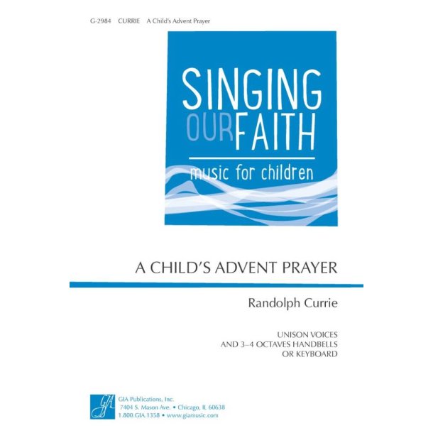 A Child's Advent Prayer