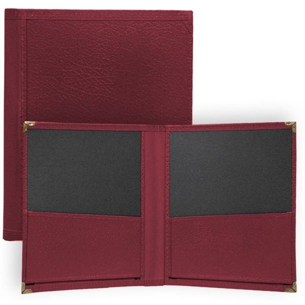 Deluxe Folio-Maroon : 8 1/2 X 11 3/4