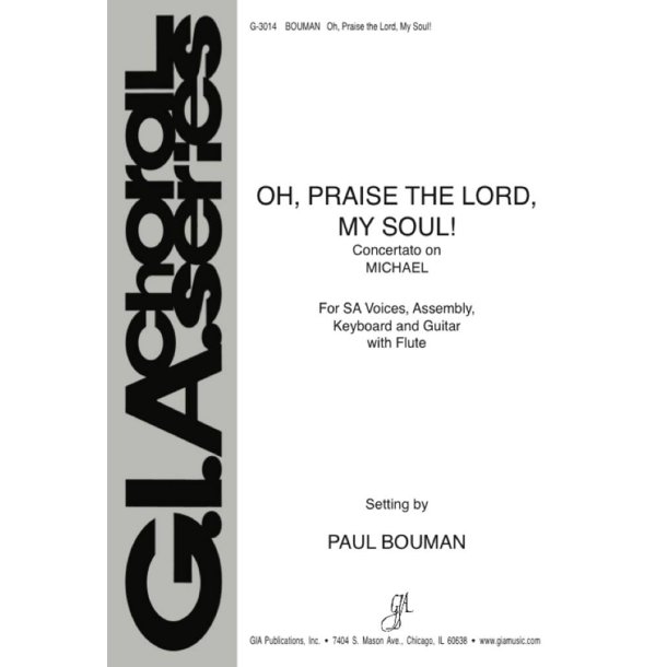 Oh, Praise the Lord, My Soul!