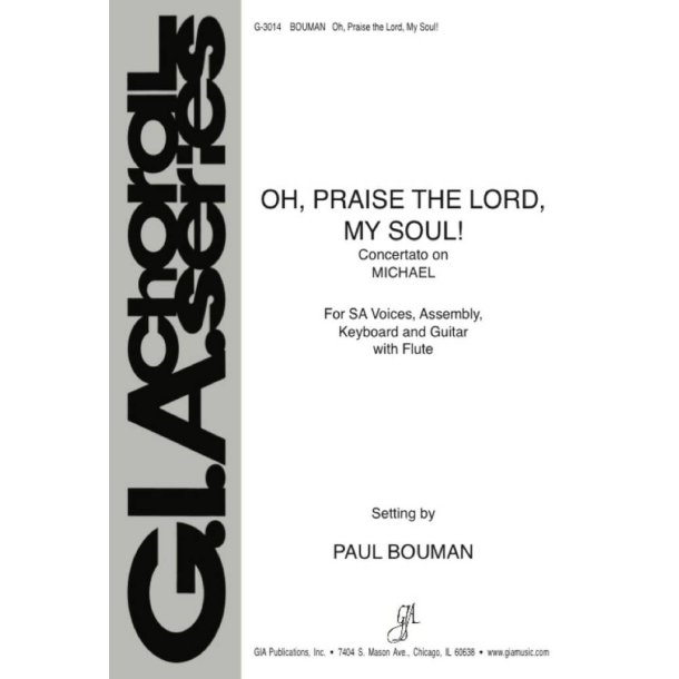 Oh, Praise the Lord, My Soul! - flute : Flute