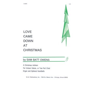 Love Came Down at Christmas