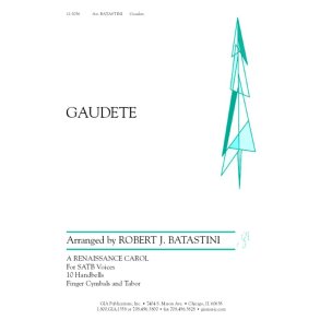 Gaudete : 10 Handbells, Finger Cymbals, Hand Drum