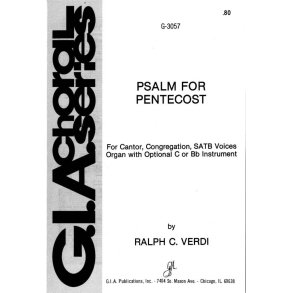 Psalm for Pentecost : Bb or C Instrument