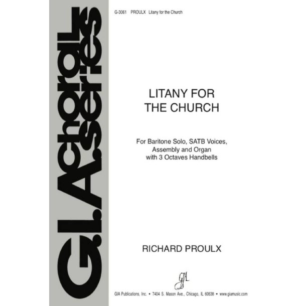 Litany for the Church : 18 Handbells