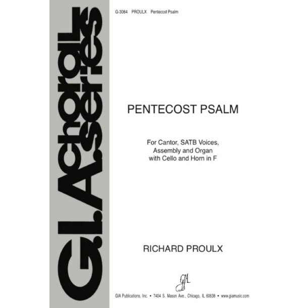 Pentecost Psalm : Horn in F, Cello