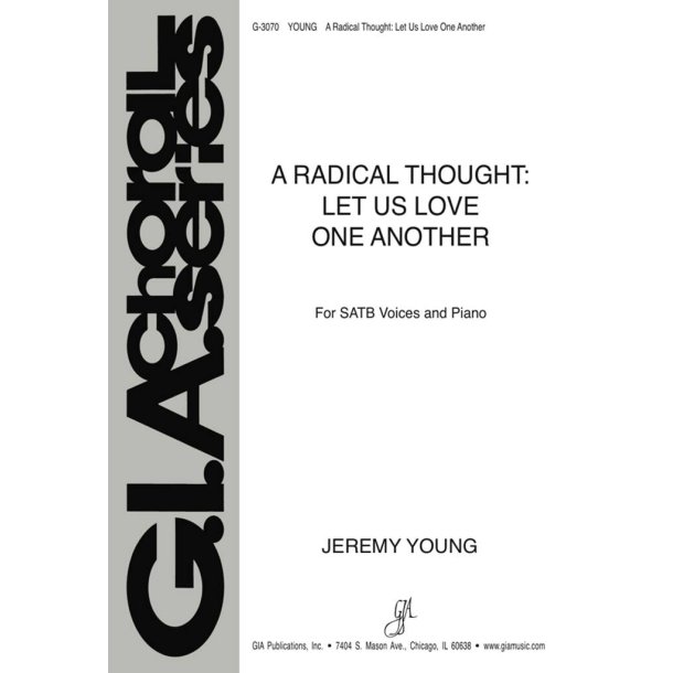 A Radical Thought: Let Us Love One Another : 2 Trumpets or Clarinets