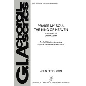 Praise, My Soul, the King of Heaven : Brass quartet - 2 Trumpets, 2 Trombones,