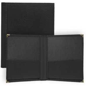 Deluxe Folio-Black : 8 1/2 X 11 3/4