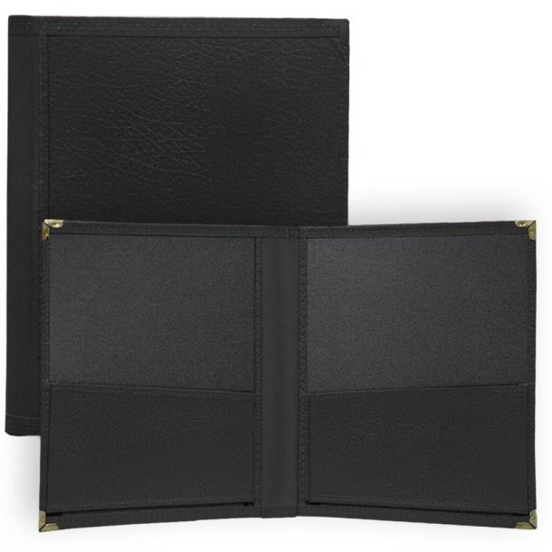 Deluxe Folio-Black : 8 1/2 X 11 3/4