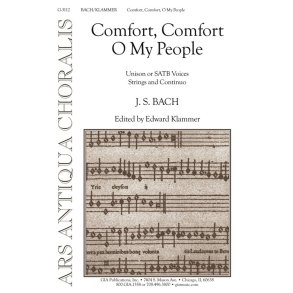 Comfort, Comfort, O My People : Violin 1,2, Viola, Cello/Continuo