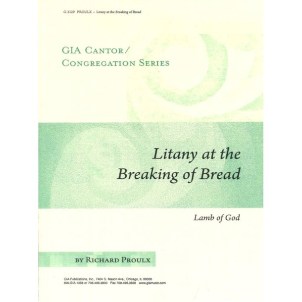 Litany at the Breaking of Bread
