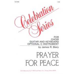 Prayer for Peace : Violin or C Instrument