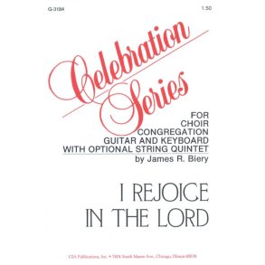 I Rejoice in the Lord
