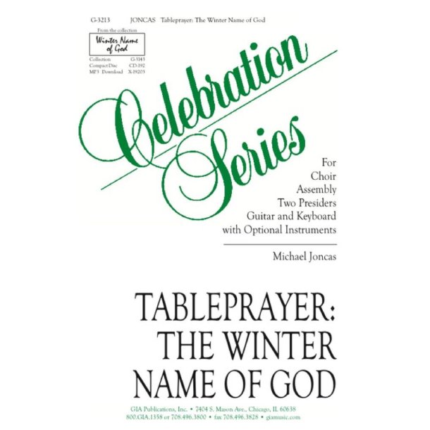 Tableprayer: Winter Name of God