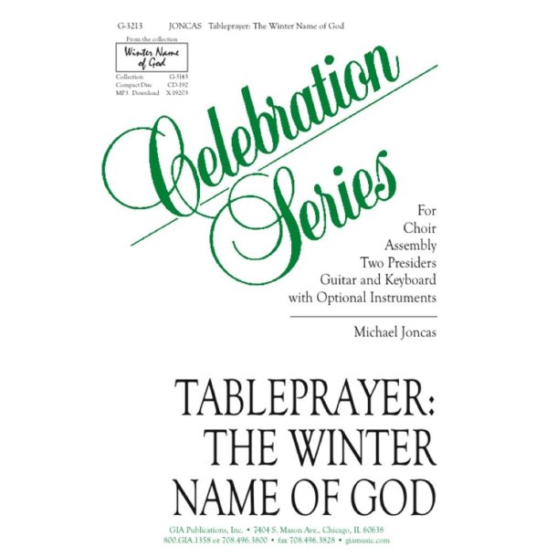 Tableprayer: Winter Name of God
