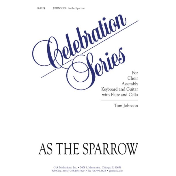 As the Sparrow : Flute, Cello