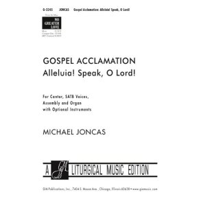 Gospel Acclamation from No Greater Love : Gospel Acclamation from No Greater Love