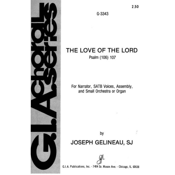 Love of the Lord, The : Psalm 106 107