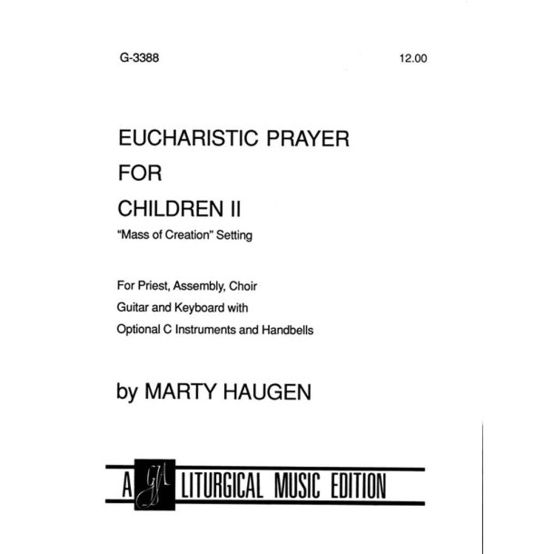 Euch. Prayer for Children II-Assembly Edition