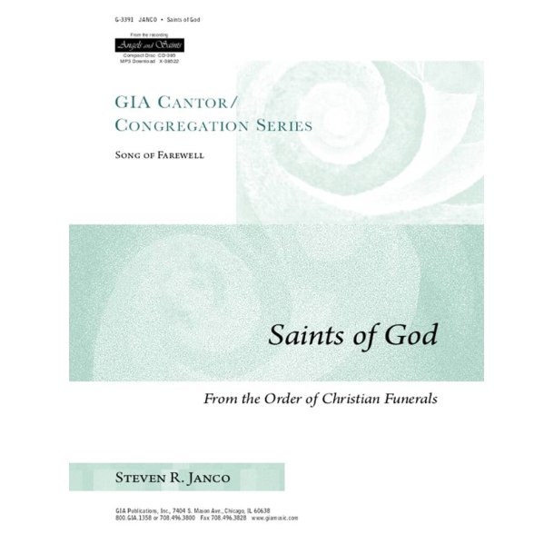 Saints of God : Song of Farewell for the Rite of Funerals