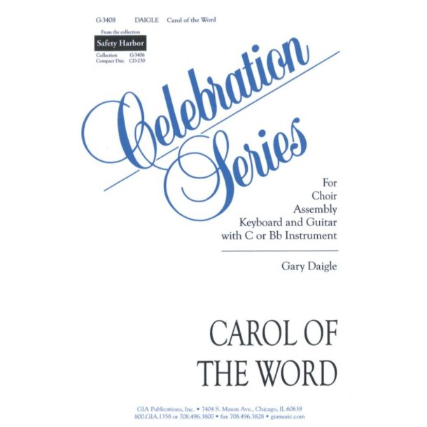 Carol of the Word : Soprano Saxophone or Flute