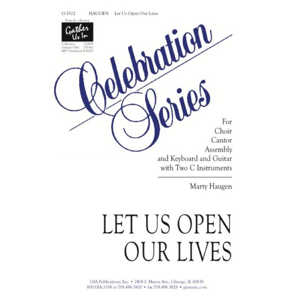 Let Us Open Our Lives : 2 C Instruments