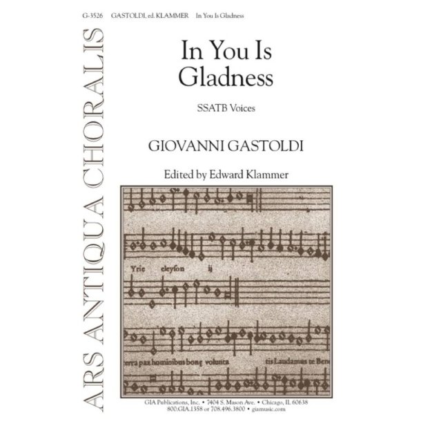 In You Is Gladness