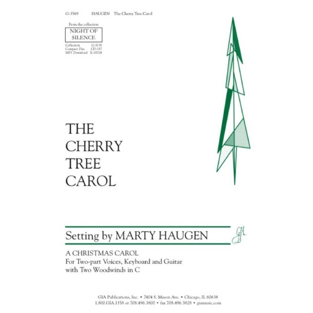 Cherry Tree Carol, The : 2 Woodwinds in C