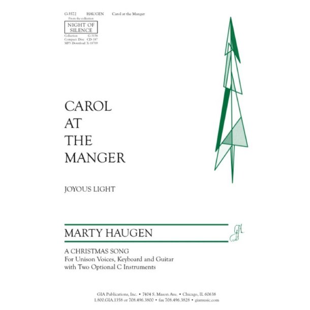 Carol at the Manger : A Christmas Song