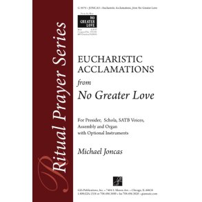 Eucharistic Prayer Acclamations : from No Greater Love