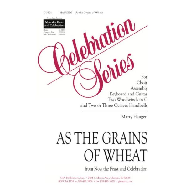 As the Grains of Wheat : 2 Woodwinds in C