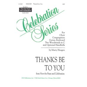 Thanks Be to You : 2 Woodwinds in C