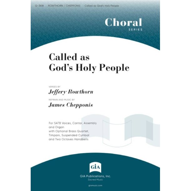 Called as God's Holy People