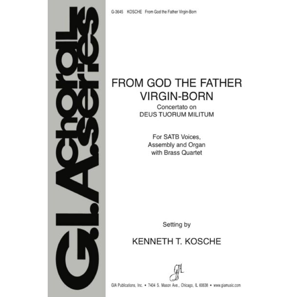 From God the Father, Virgin-Born