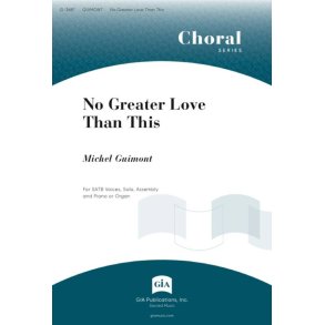 No Greater Love Than This