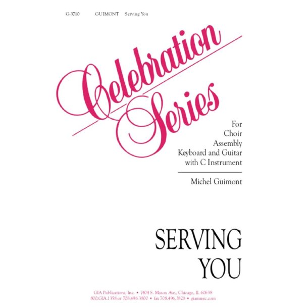 Serving You : Flute or C Instrument