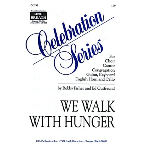 We Walk with Hunger : English Horn or other C Instrument, Cello